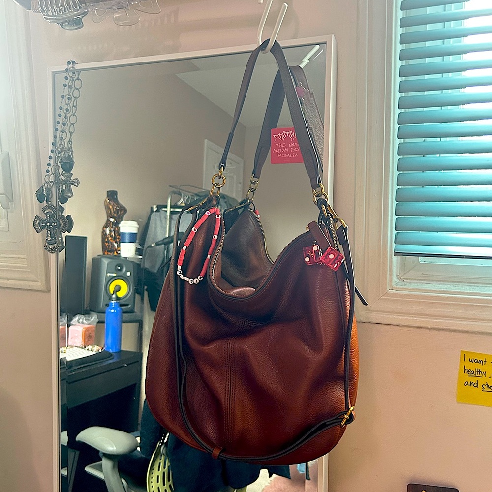 Fossil Jolie Hobo in Congac Brown - Picture 2 of 4